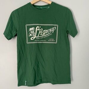 LRG Boys M Green Graphic Tee Shirt